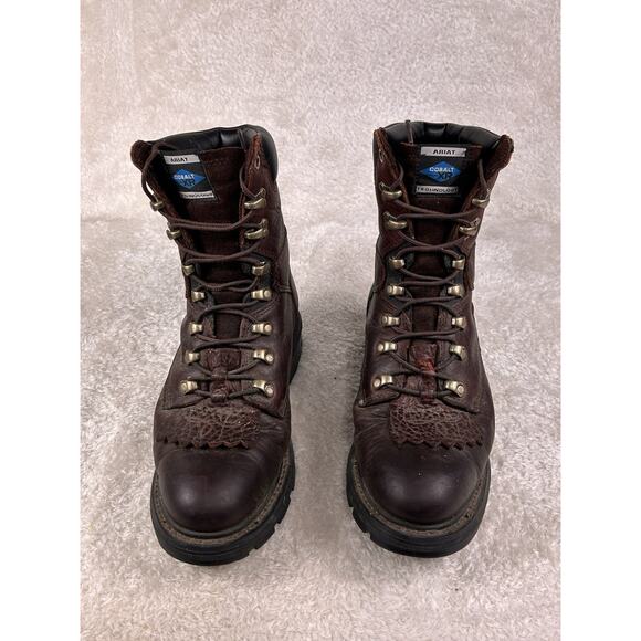 Ariat Hermosa Cobalt XR Mens Size 8.5 D 8" Lace-up Steel Toe Work Boots - Picture 4 of 9